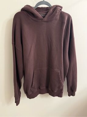 Abercrombie & Fitch Brown Pullover Hoodie
